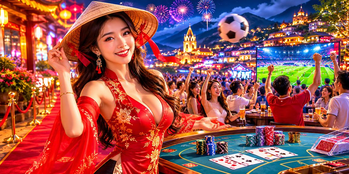 Bàn chơi baccarat tại sòng bạc Sapa